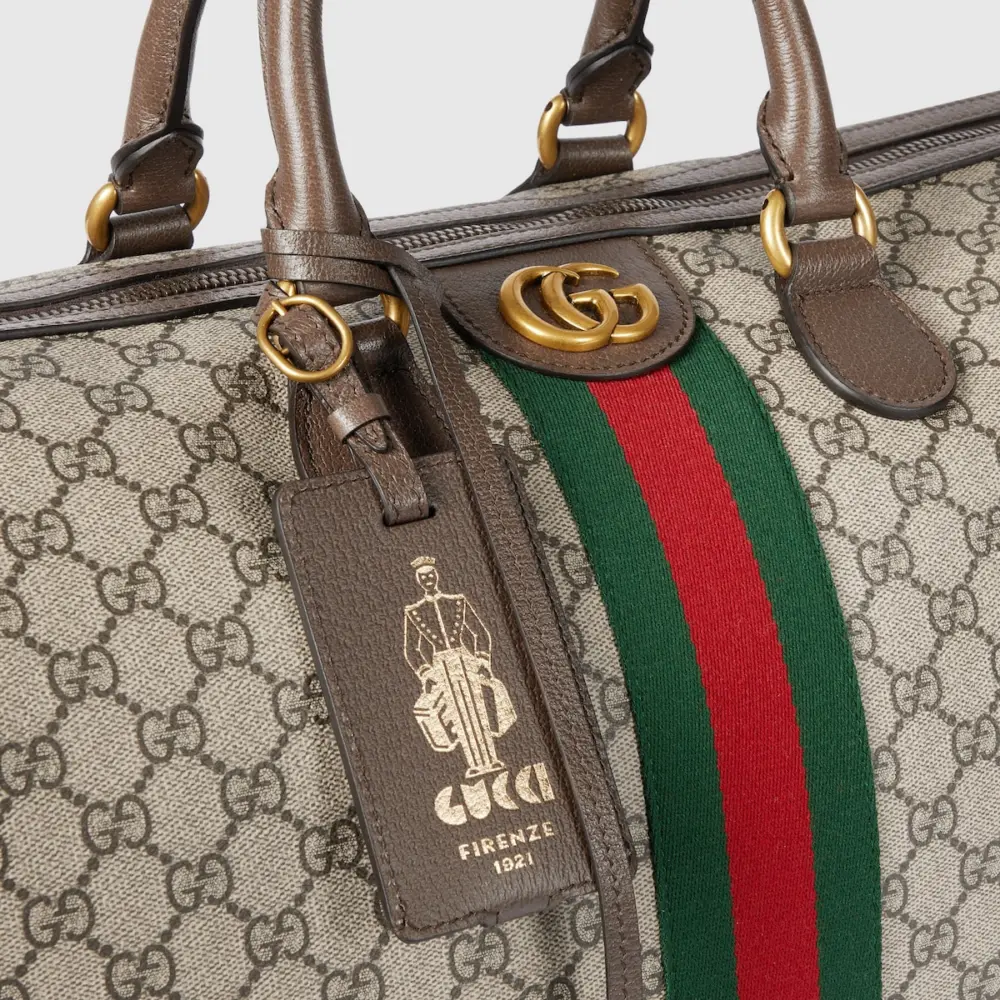 Alternative view of Túi Gucci Savoy Medium Duffle Bag ‘Beige’ 834460-FAEOI-9746