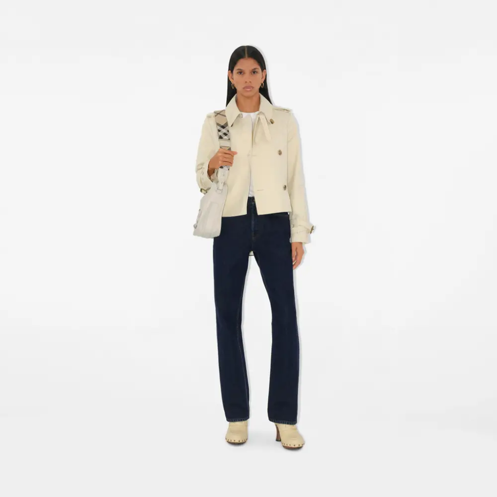 Alternative view of Túi Burberry Small B Clip Messenger 'Soap' 81088171