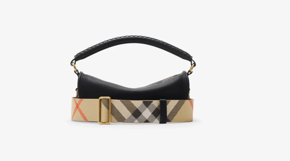 Túi Burberry B Clip Shoulder Bag 'Black' 81091151 - Ảnh 4
