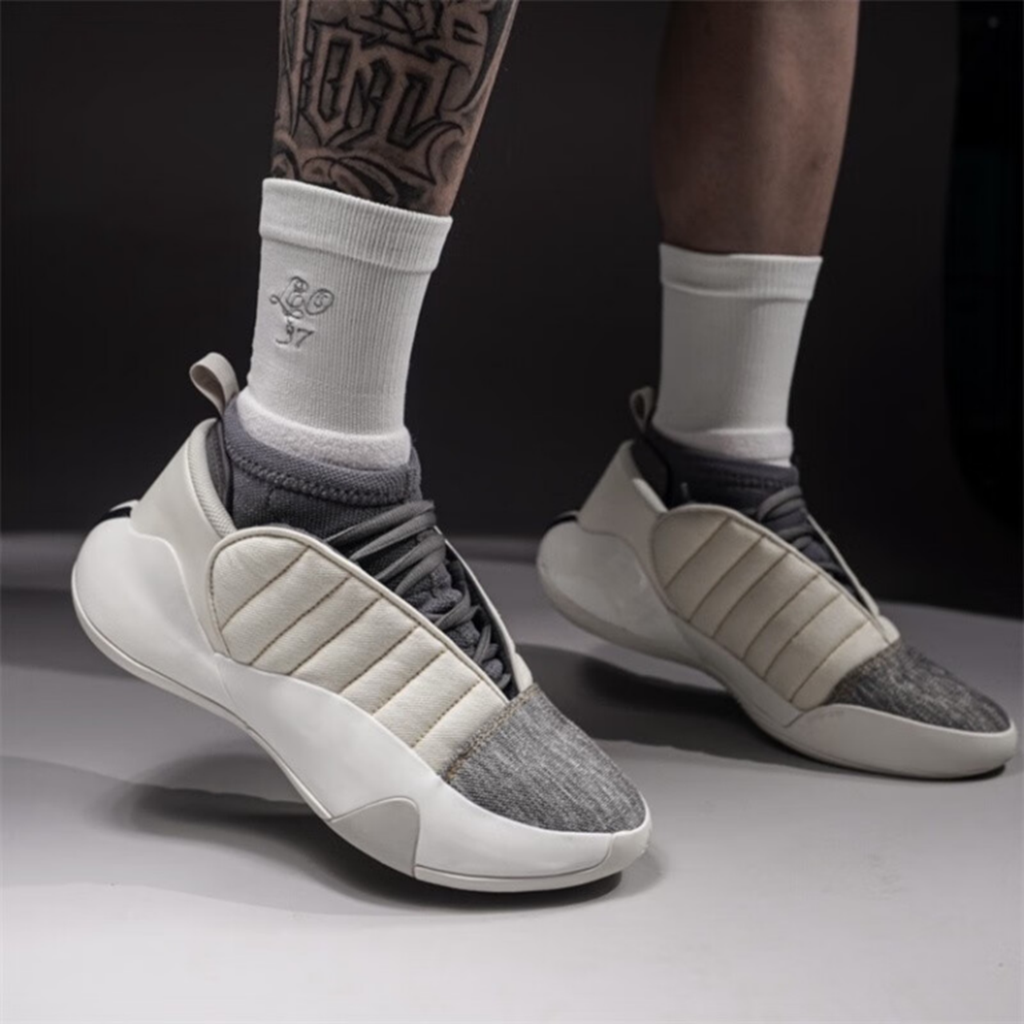 Giày Adidas Harden Vol.7 'White Gray' IF5619 - Ảnh 4