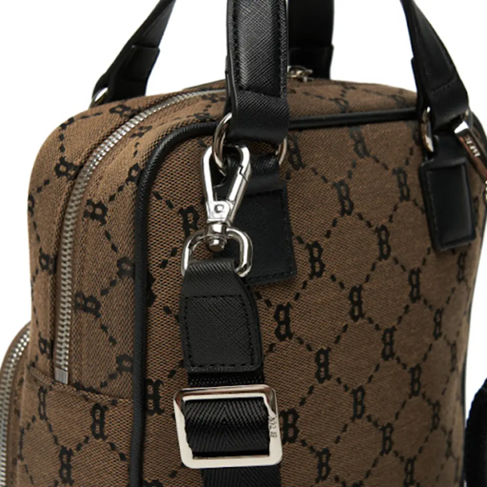 Alternative view of Túi MLB Monogram Diamond Jacquard ‘Dark Begie’ 3ABKS031N-43BGD