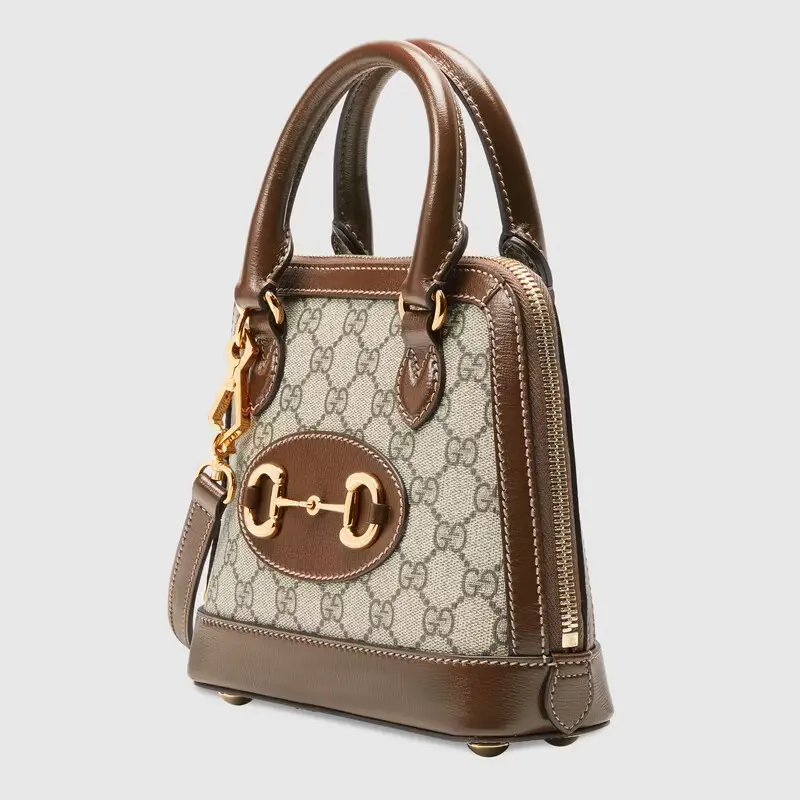 Alternative view of Túi Gucci Horsebit 1955 'Beige Dark Brown' 640716-92TCG-8563