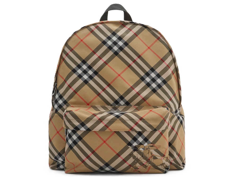 Balo Burberry Check 'Sand' 80913121