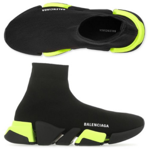 Giày Balenciaga Speed 2.0 Sneaker ‘Black Fluo Yellow’ 617239-W1720-1171 - Ảnh 4