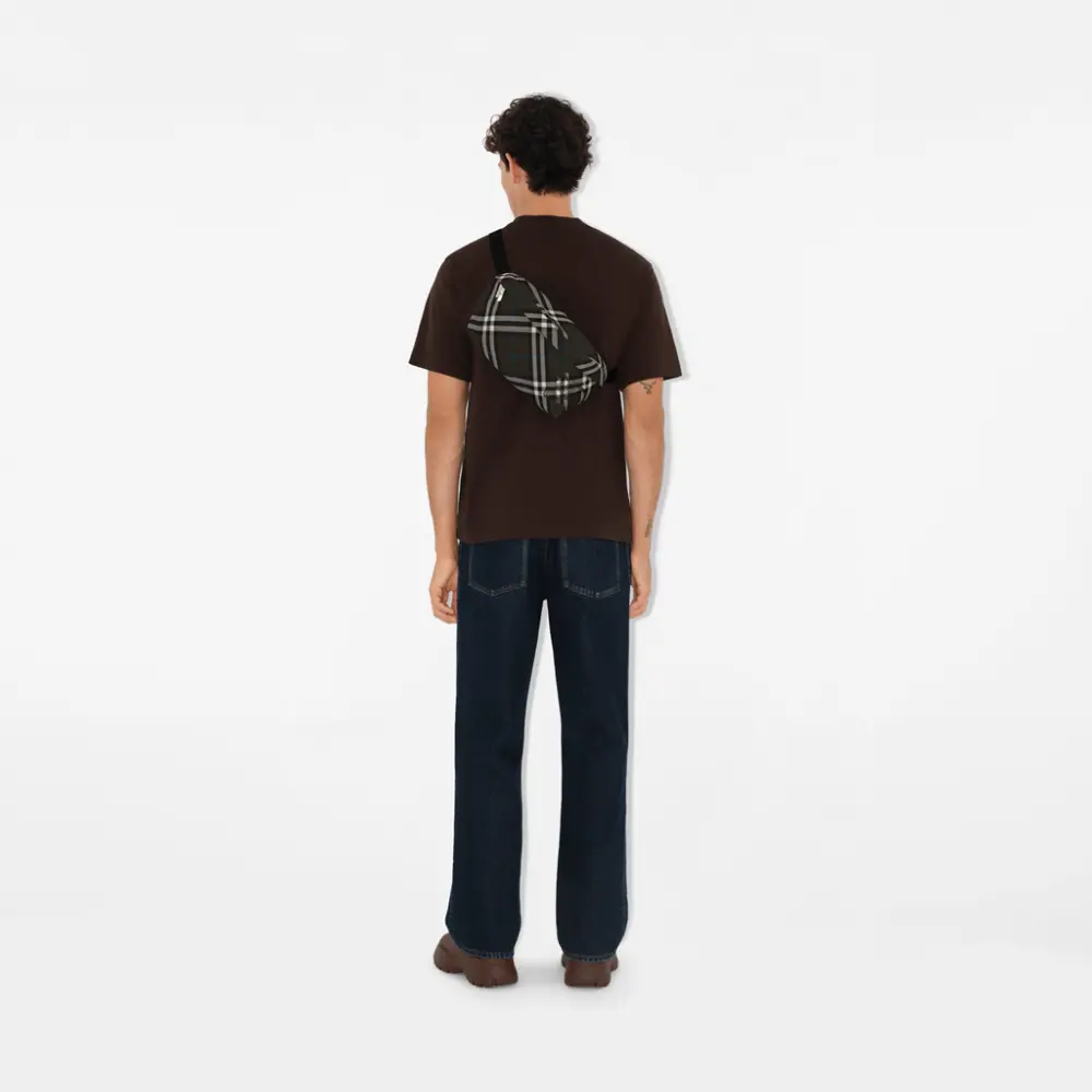 Alternative view of Túi Burberry Check Belt 'Snug' 81022721