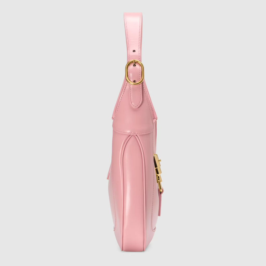 Túi Gucci Jackie 1961 Small Shoulder Bag 'Light Pink Leather' 636709-10O0G-5815 - Ảnh 5