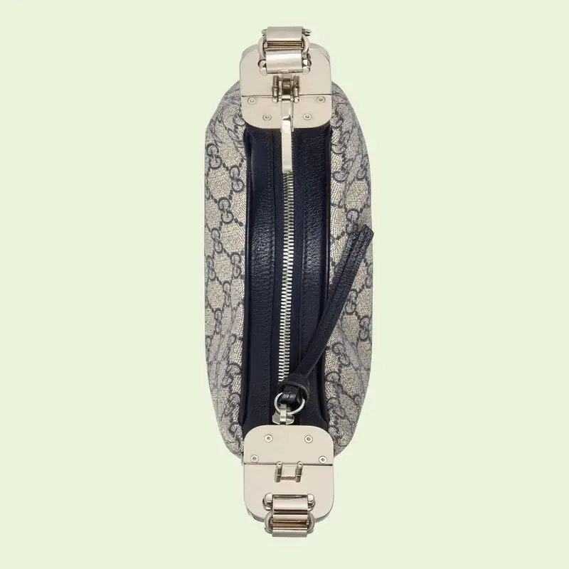 Túi Gucci Attache Small Shoulder Bag 'Beige Blue' 699409-96GRN-4082 - Ảnh 3