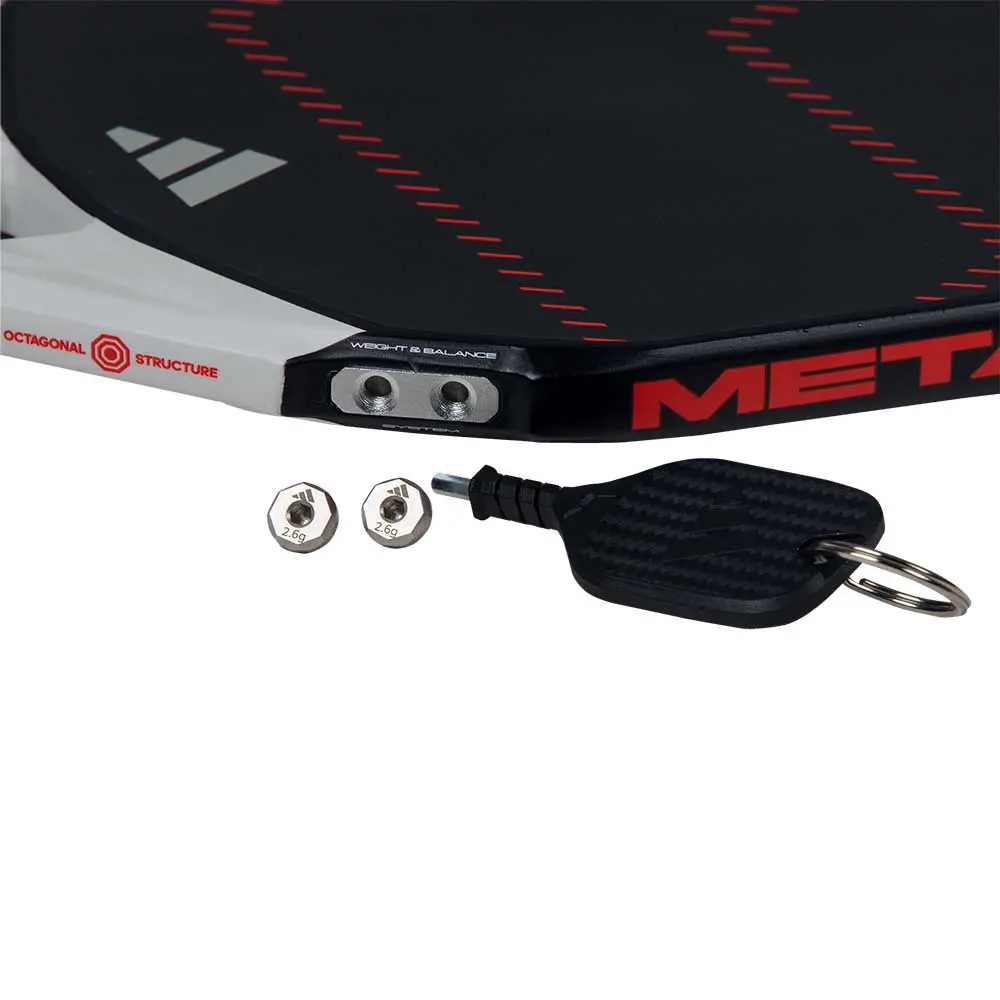 Vợt Pickleball Adidas Metalbone LP Pickleball Paddle 16mm ‘Black Red’ - Ảnh 3
