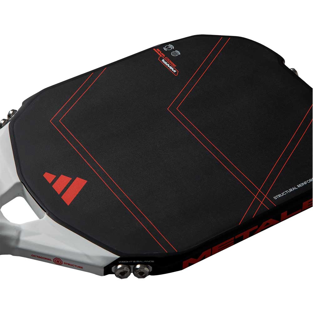 Vợt Pickleball Adidas Metalbone LP S Pickleball Paddle 16mm ‘Black Red’ - Ảnh 4