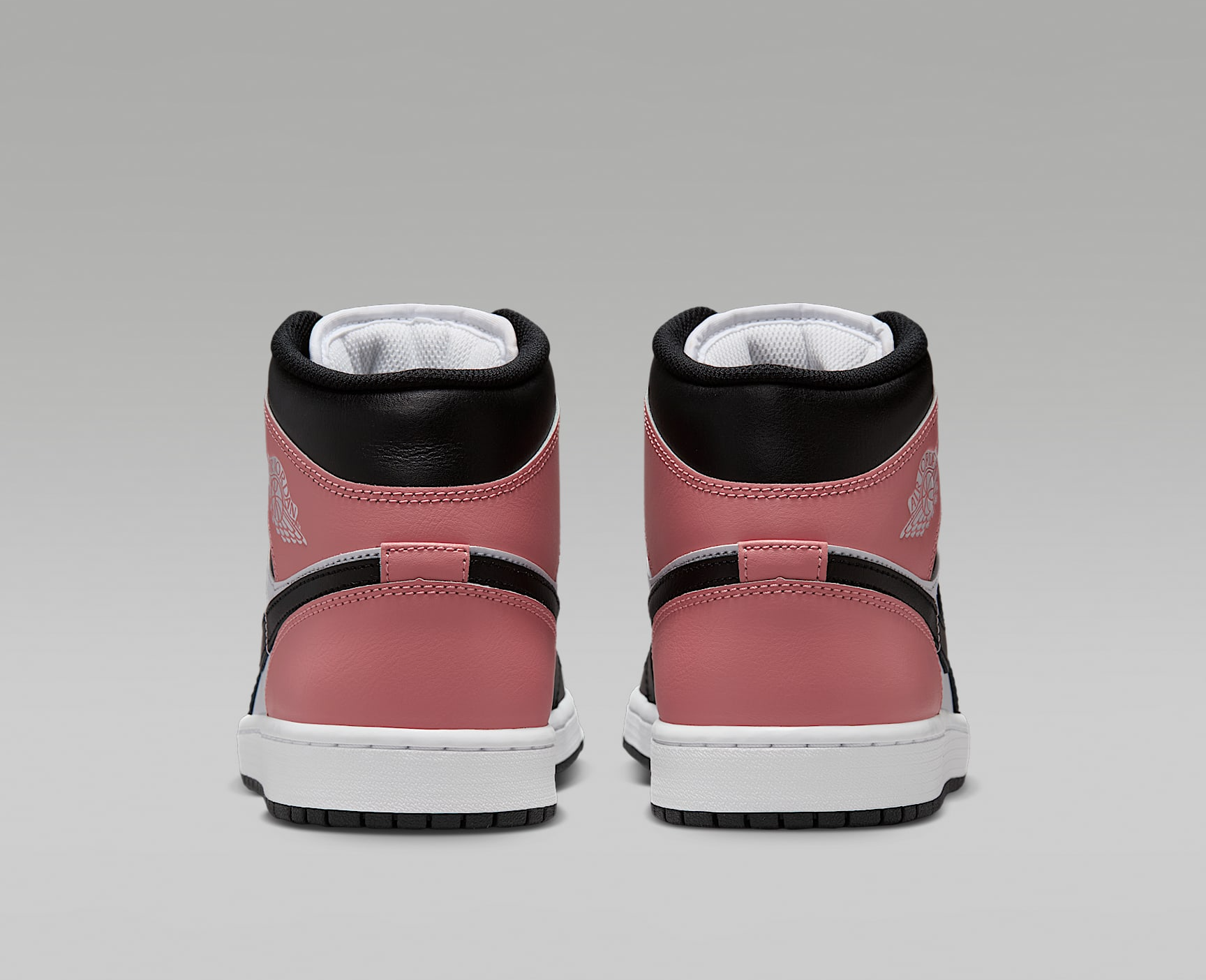 Giày Nike Air Jordan 1 Mid ‘White Rust Pink Black’ DQ8426-100 - Ảnh 4