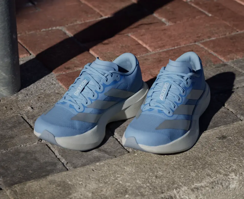 Alternative view of Giày Adidas Adizero Evo SL ‘Glow Blue’ JS4453