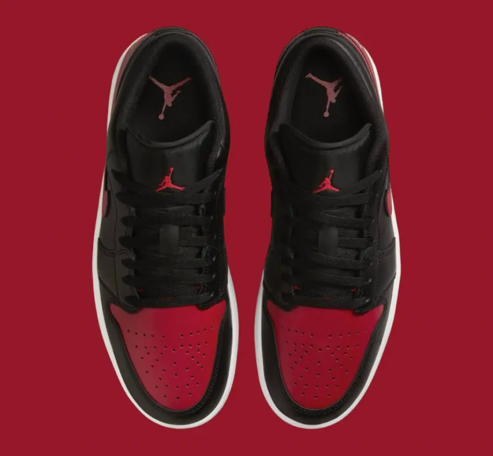 Giày Nike Air Jordan 1 Low ‘Bred Twist’ 553558-067 - Ảnh 4