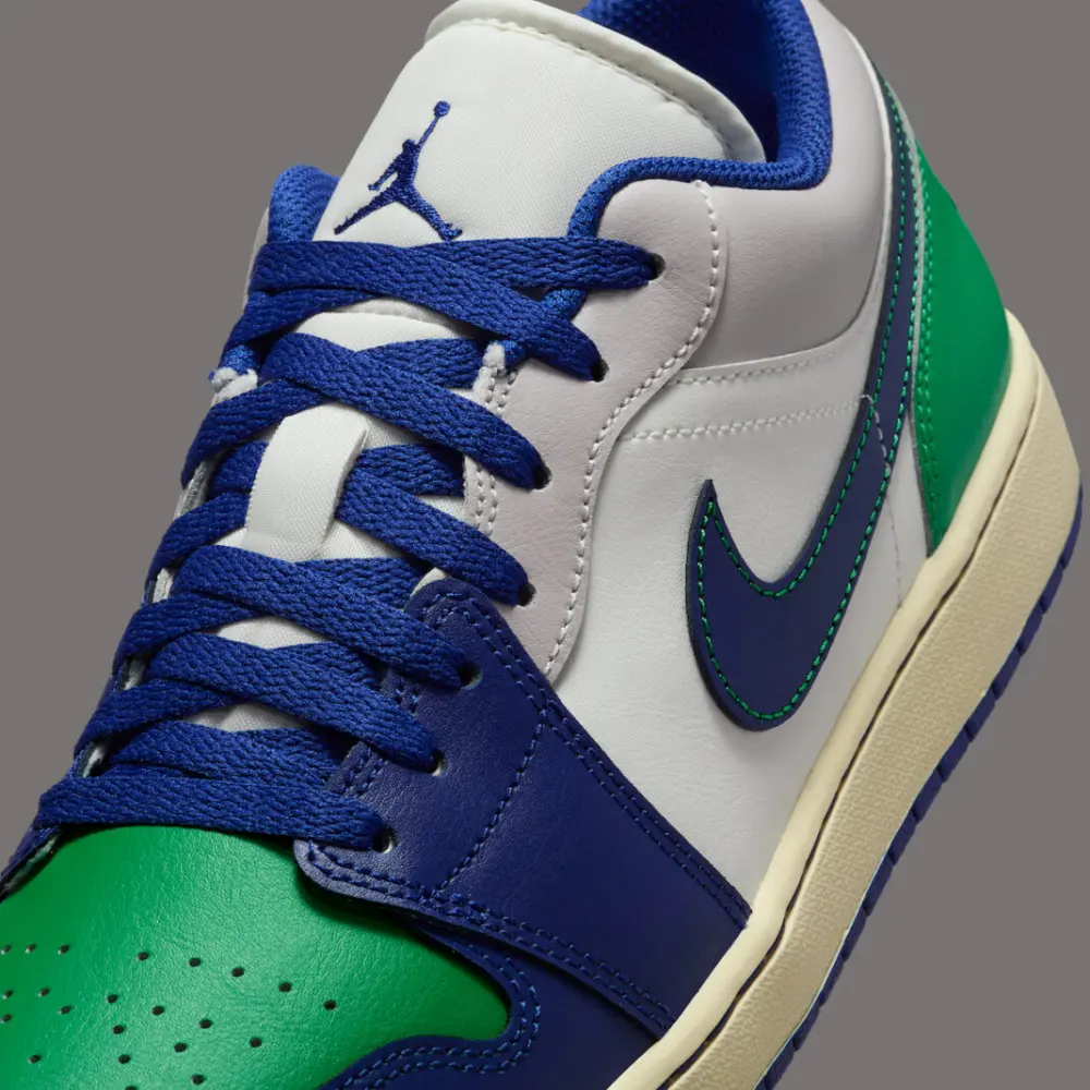Giày Nike Air Jordan 1 Low ‘Deep Royal Blue’ 553558-147 - Ảnh 3