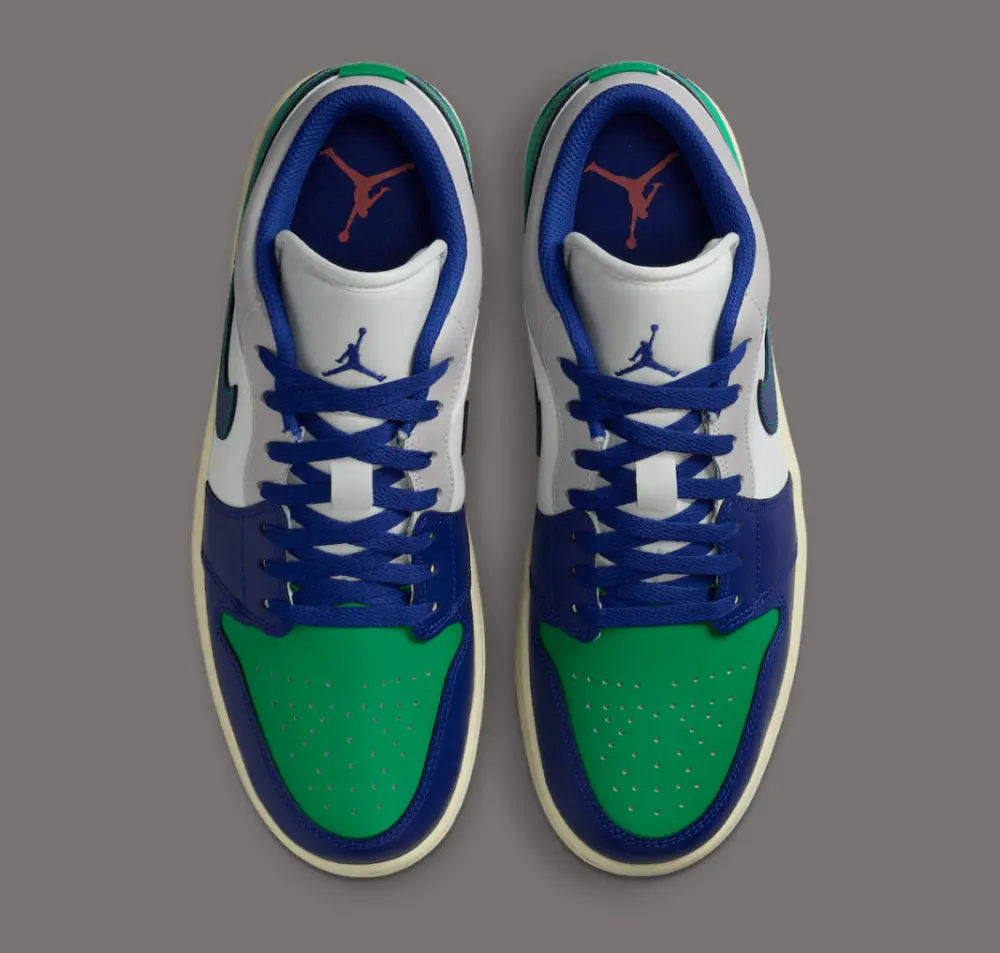 Giày Nike Air Jordan 1 Low ‘Deep Royal Blue’ 553558-147 - Ảnh 4