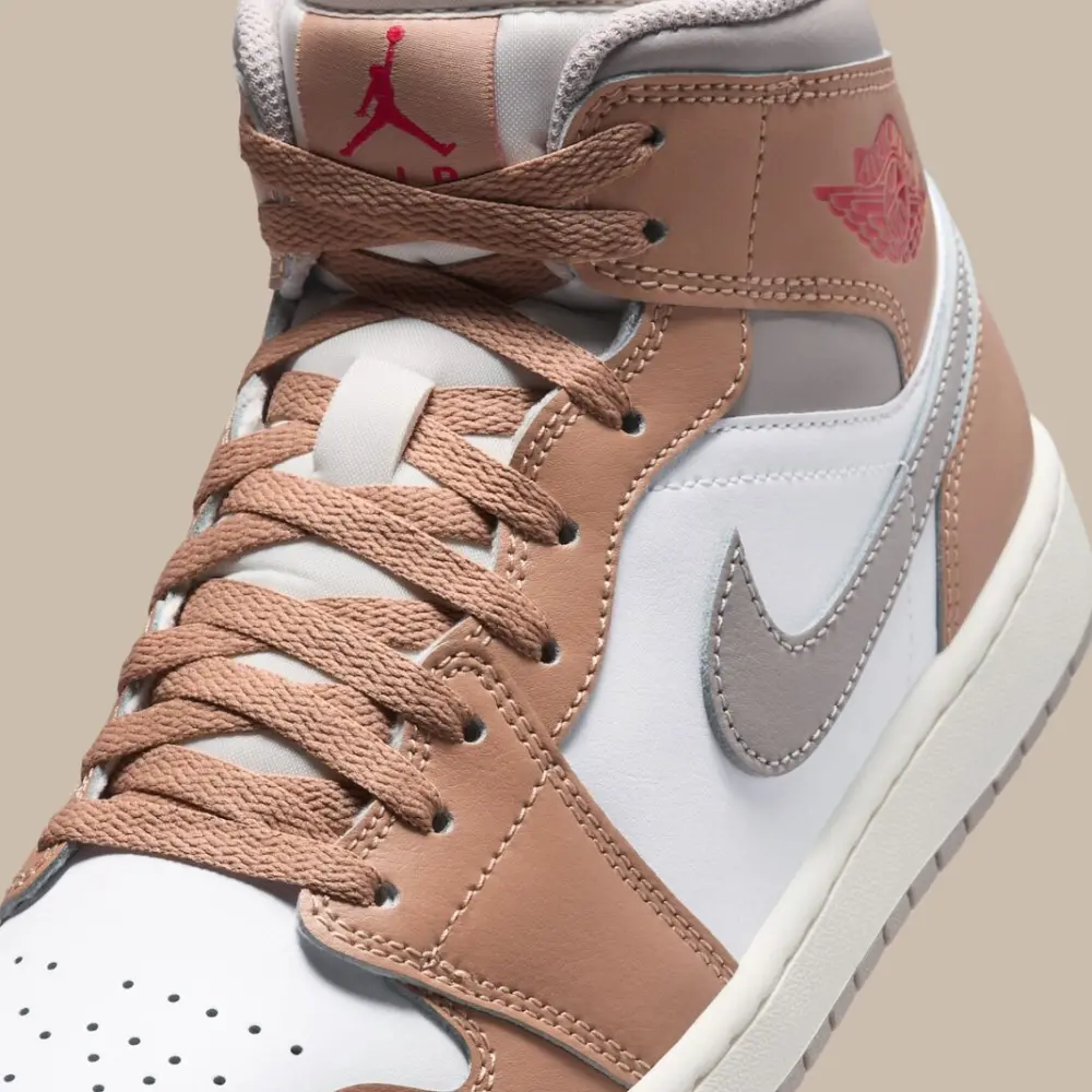 Giày Nike Air Jordan 1 Mid ‘Hemp’ DQ8426-200 - Ảnh 3
