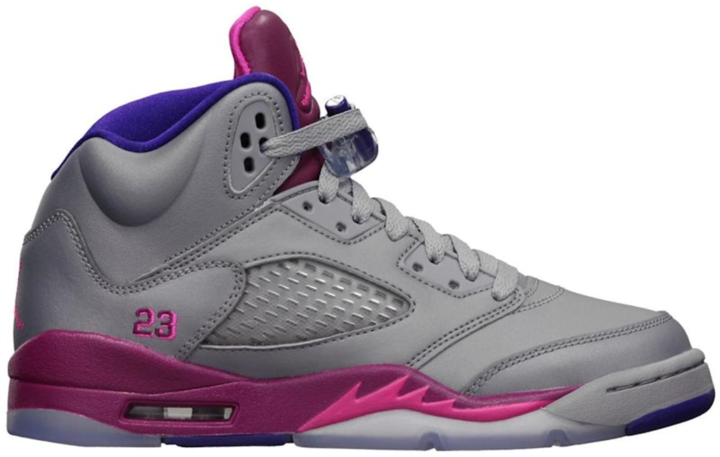 Giày Nike Air Jordan 5 Retro GS ‘Cement Grey Pink’ 440892-009