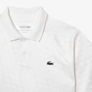 Áo Lacoste Tennis x Novak Djokovic Fan Version ‘White’ DH5174-800 - Ảnh 5