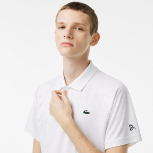 Áo Lacoste Tennis x Novak Djokovic Fan Version ‘White’ DH5174-800 - Ảnh 3
