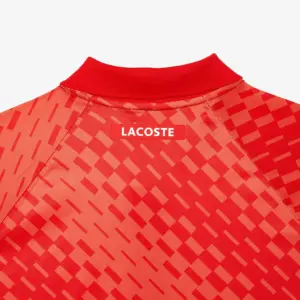 Áo Lacoste Tennis x Novak Djokovic Fan Version Polo ‘Red’ DH5174-WI9 - Ảnh 6