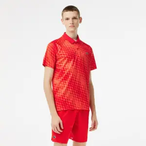 Áo Lacoste Tennis x Novak Djokovic Fan Version Polo ‘Red’ DH5174-WI9 - Ảnh 4