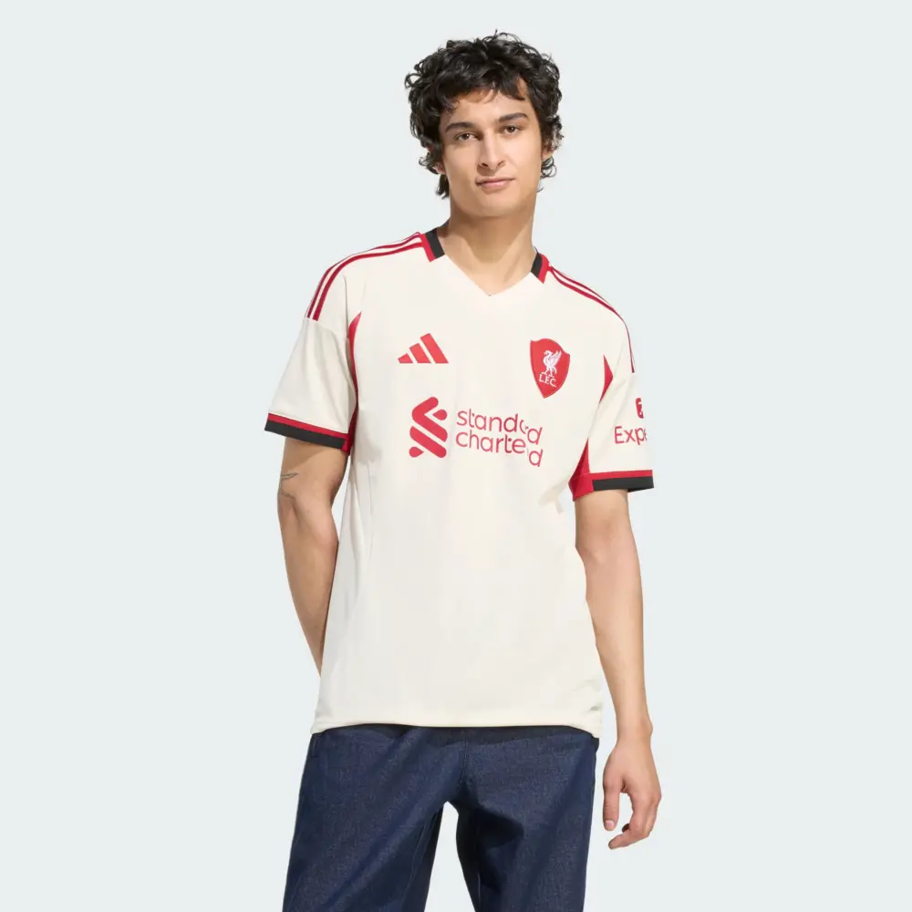Áo Adidas Liverpool FC 25/26 ‘Wonder White’ JV6487 - Ảnh 3