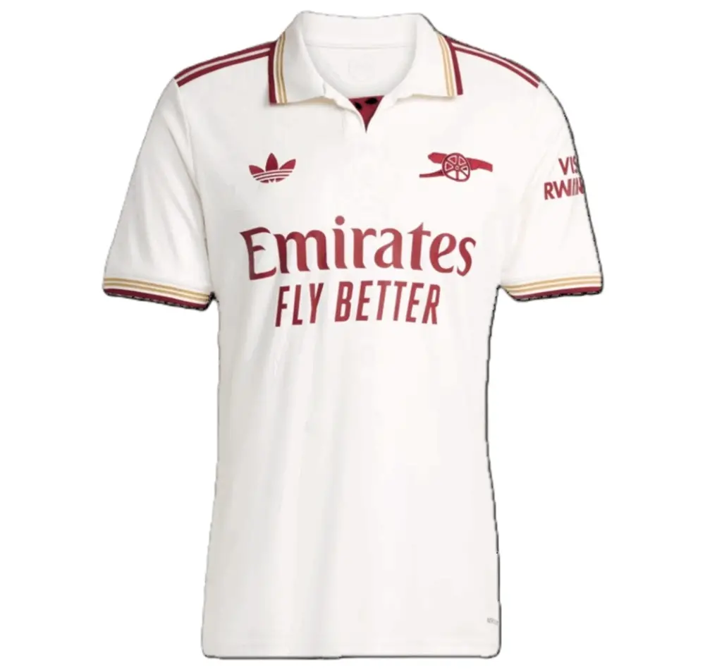 Áo Adidas Arsenal 25/26 3rd ‘White’ JI9556