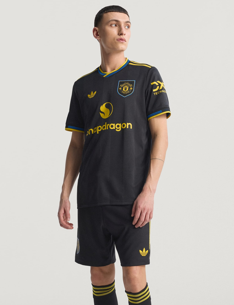 Áo Adidas Manchester United 2025/26 ‘Black’ JI7419 - Ảnh 4