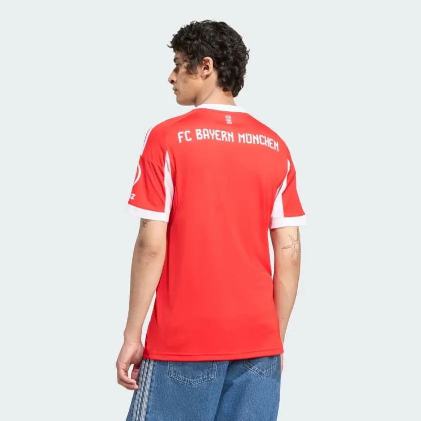 Áo Adidas FC Bayern 25/26 Home Jersey ‘Red’ JJ2137 - Ảnh 4