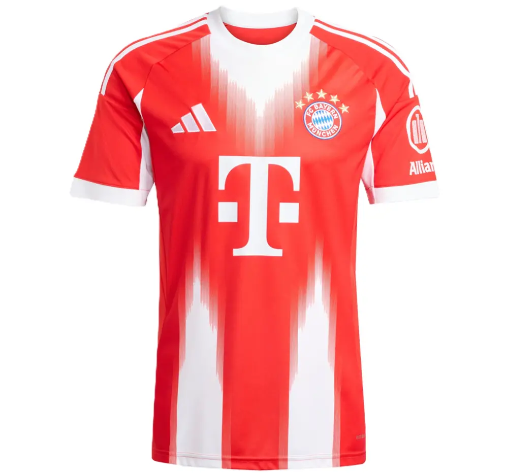 Áo Adidas FC Bayern 25/26 Home Jersey ‘Red’ JJ2137
