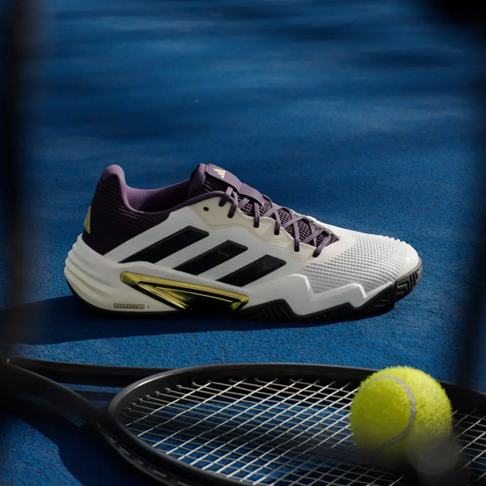 Giày Adidas Barricade 13 'Core White' JR1499 - Ảnh 4