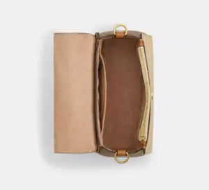 Túi Coach Morgan Top Handle Signature Canvas ‘Gold’ CR327-IMWQ4 - Ảnh 3