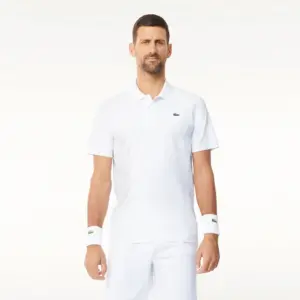 Áo Lacoste Ultra-Dry x Novak Djokovic ‘White’ DH7311-51-001 - Ảnh 2