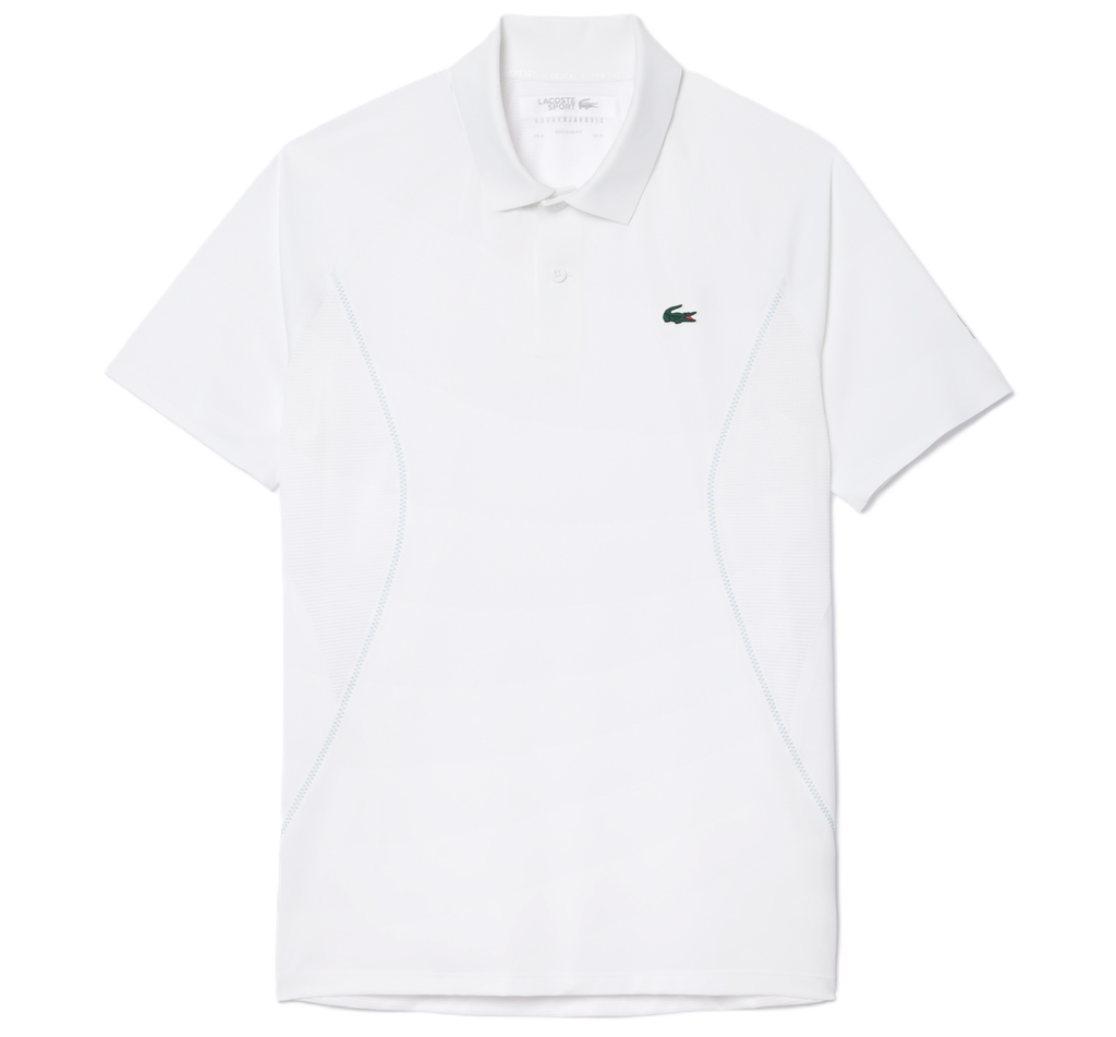 Áo Lacoste Ultra-Dry x Novak Djokovic ‘White’ DH7311-51-001