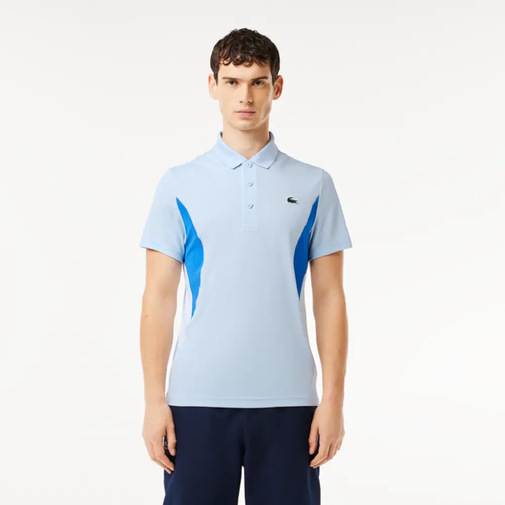 Alternative view of Áo Lacoste Tennis x Novak Djokovic Fan Version ‘Phoenix Blue’ DH7330-51-J2G