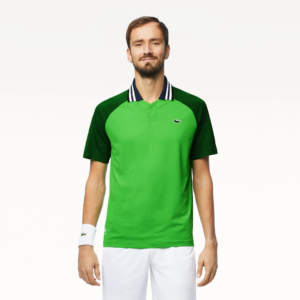 Alternative view of Áo Lacoste Tennis x Daniil Medvedev ‘Green’ DH7381-10-IUX