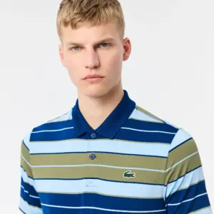 Áo Lacoste Polo Golf ‘Blue’ DH7497-10-I9D - Ảnh 3