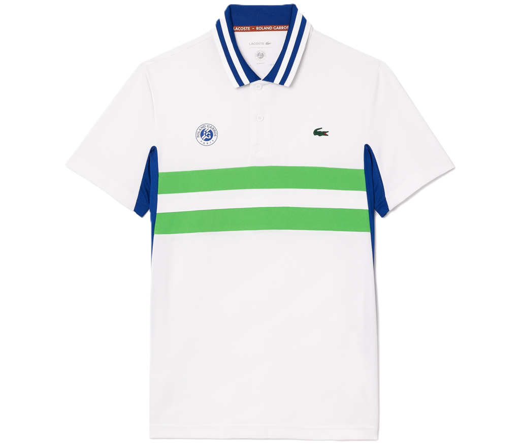Áo Lacoste Slim Fit Ultra ‘Roland-Garros Edition White’ DH7834-00-ITC
