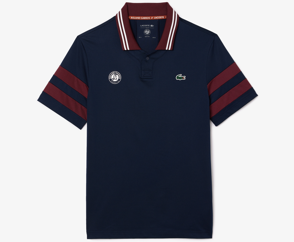 Áo Lacoste Daniil Medvedev Roland-Garros Edition ‘Navy’ DH7851-00-IJV