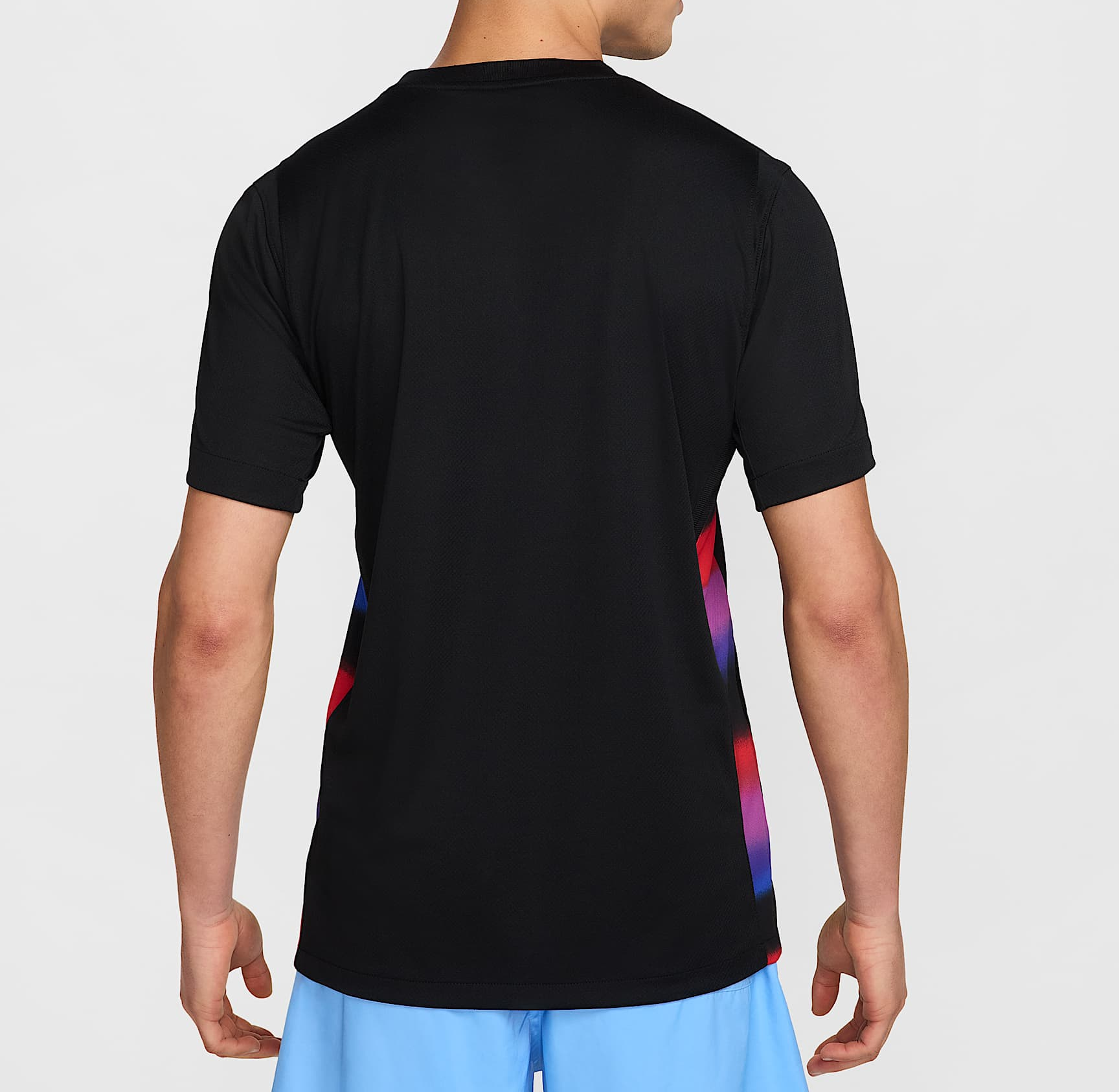 Alternative view of Áo Nike England 2025 Stadium Away ‘Black’ FZ9022-010