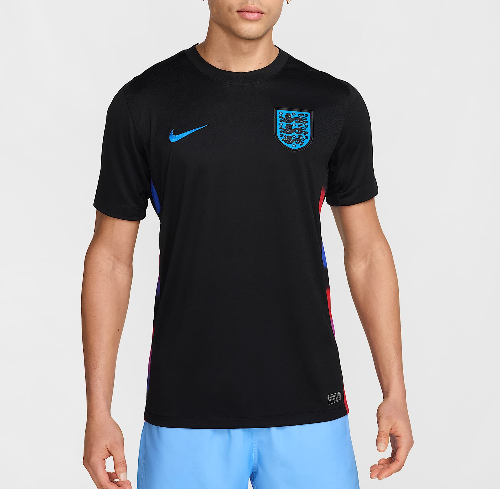 Áo Nike England 2025 Stadium Away ‘Black’ FZ9022-010 - Ảnh 4