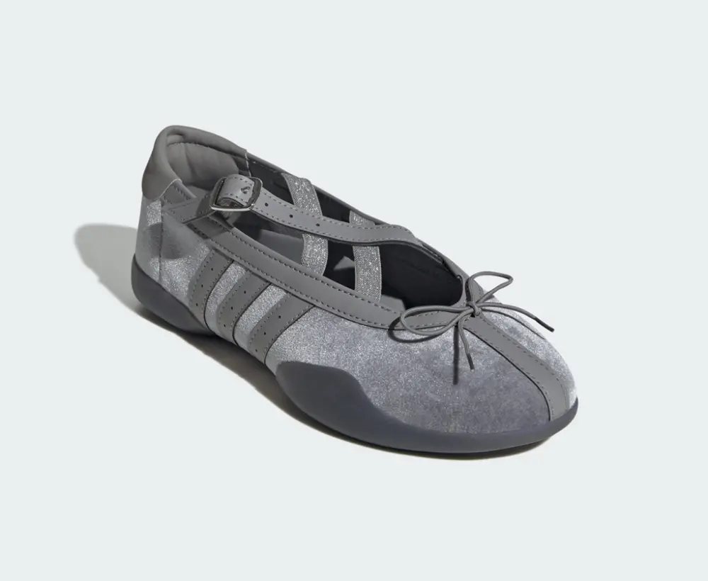 Giày Adidas Taekwondo Mei Ballet ‘Grey’ JR4487 - Ảnh 6