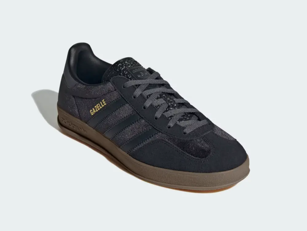 Giày Adidas Gazelle Indoor ‘Black Velvet’ JI2712 - Ảnh 3