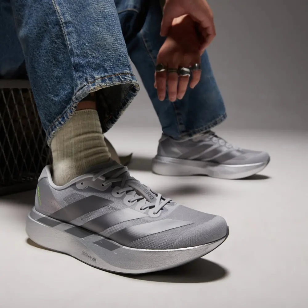 Giày Adidas Adizero Evo SL ‘Silver Metallic’ JR3419 - Ảnh 6
