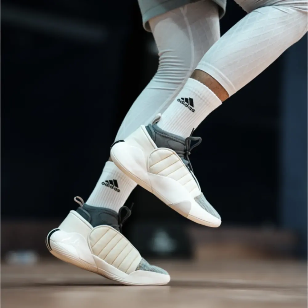Alternative view of Giày Adidas Harden Vol.7 'White Gray' IF5619