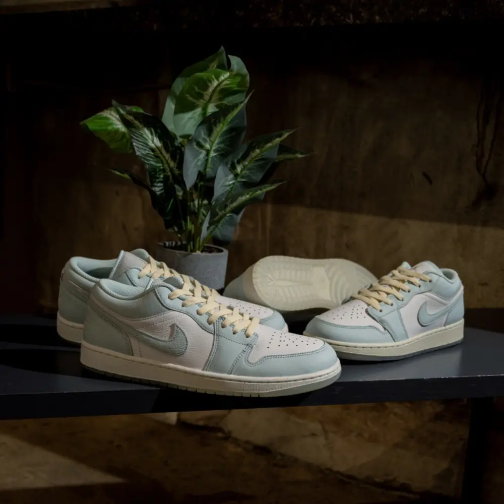 Giày Nike Air Jordan 1 Low ‘Glacier Blue’ HJ5999-400 - Ảnh 7