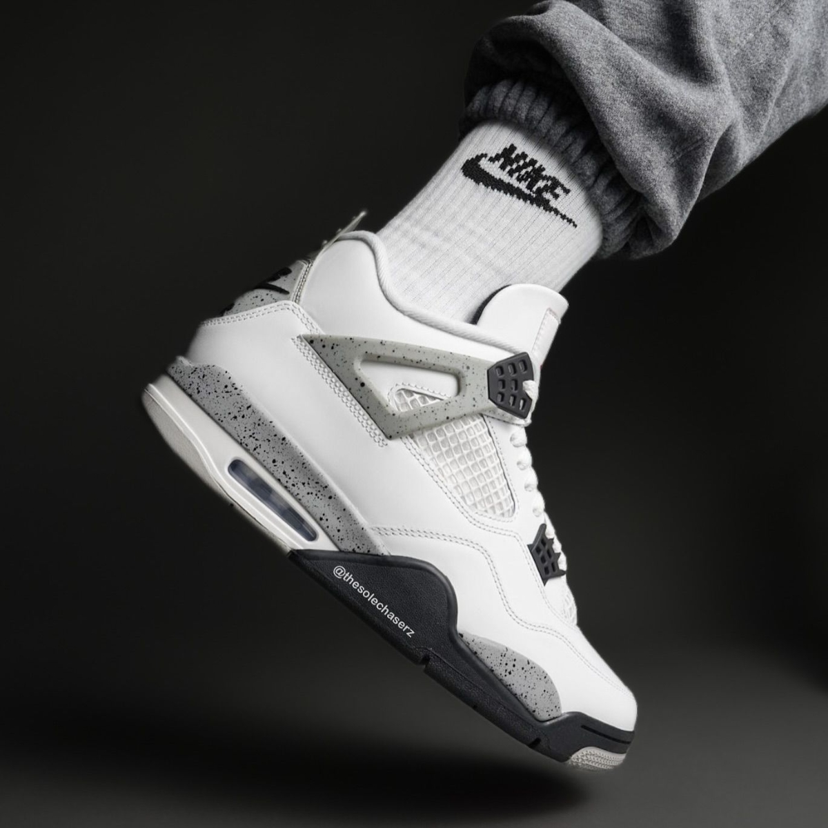 Giày Nike Air Jordan 4 Retro ‘White Cement’ FV5029-100 - Ảnh 5