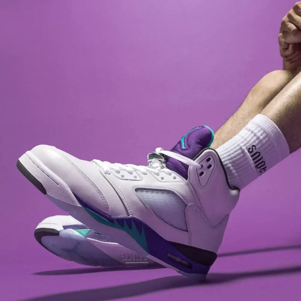 Giày Nike Air Jordan 5 Retro 2025 ‘Grape’ HQ7978-100 - Ảnh 7