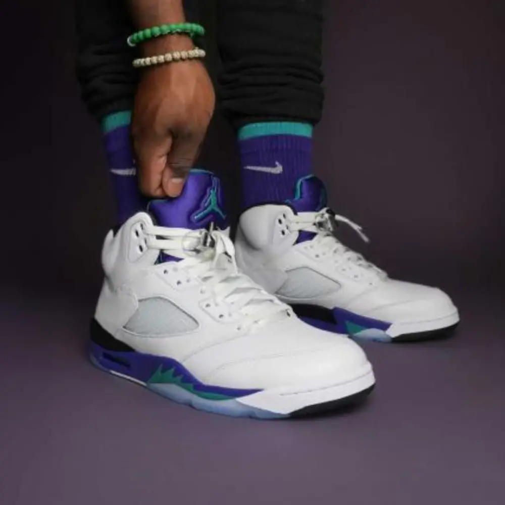 Giày Nike Air Jordan 5 Retro 2025 ‘Grape’ HQ7978-100 - Ảnh 6