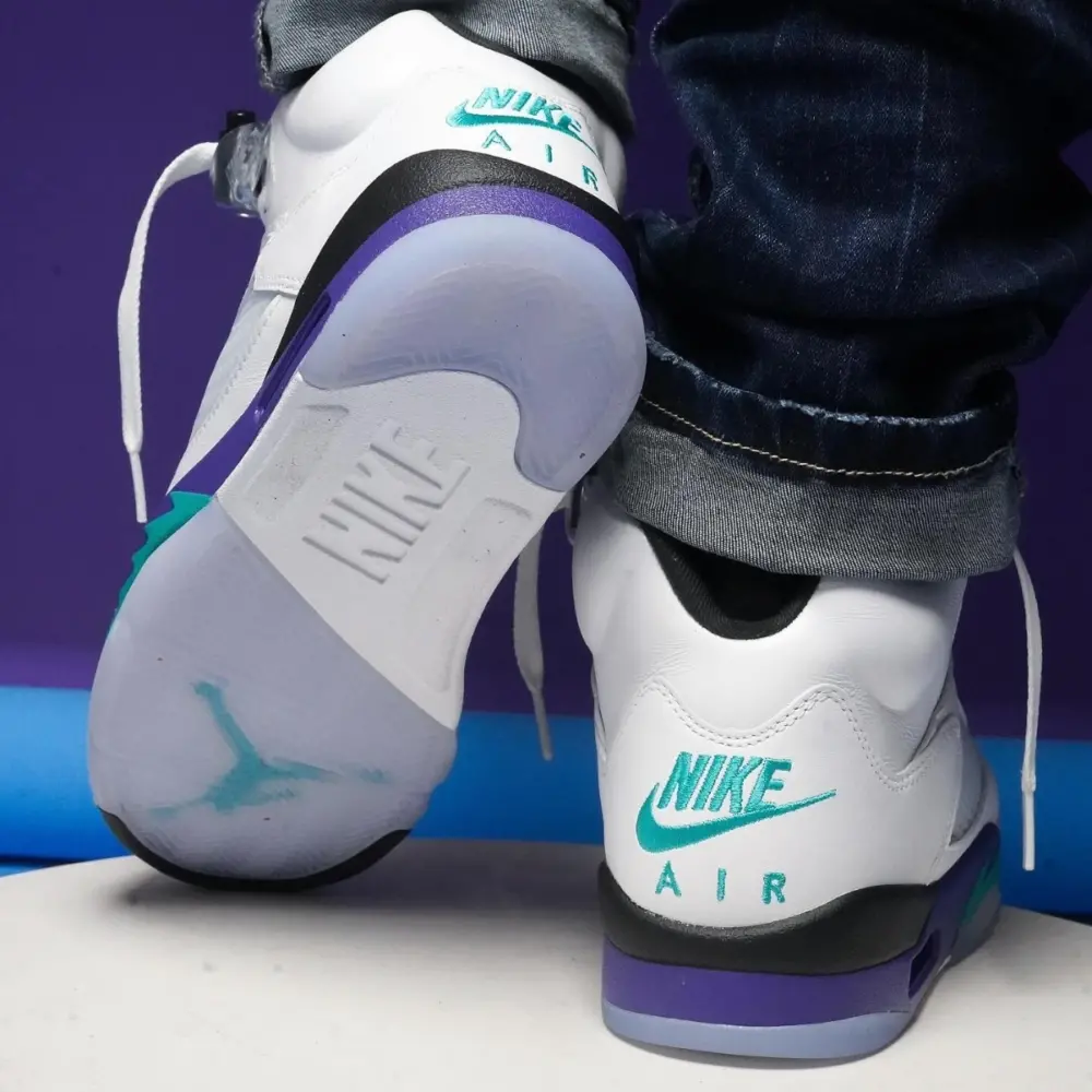 Giày Nike Air Jordan 5 Retro 2025 ‘Grape’ HQ7978-100 - Ảnh 5