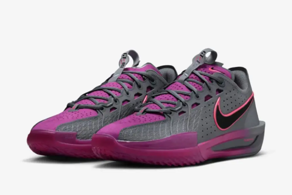 Alternative view of Giày Nike Air Zoom GT Cut 3 ‘Smoke Grey Fuchsia’ DV2913-006